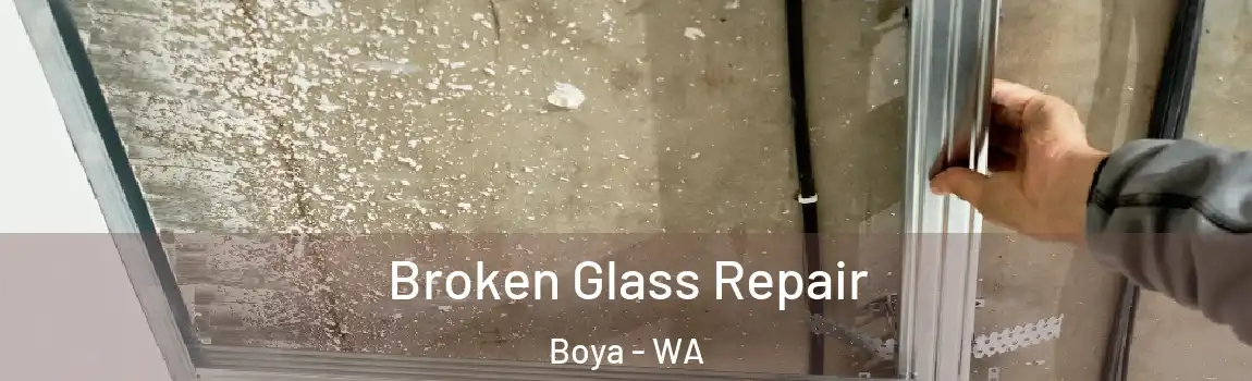 Broken Glass Repair Boya - WA