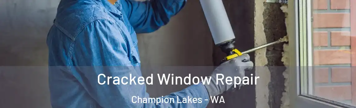 Cracked Window Repair Champion Lakes - WA