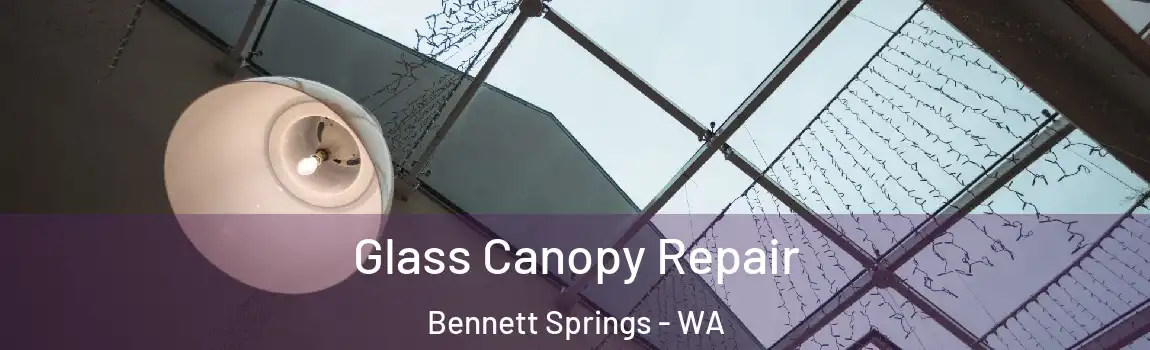 Glass Canopy Repair Bennett Springs - WA