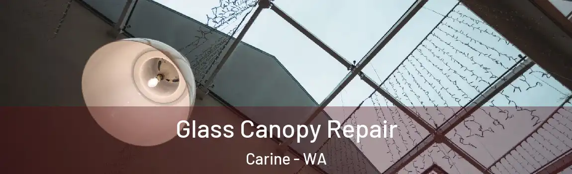 Glass Canopy Repair Carine - WA