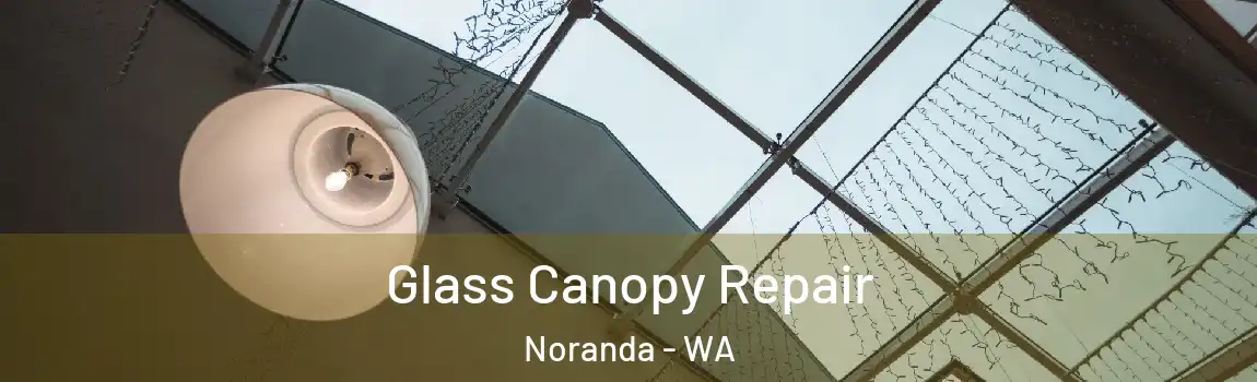 Glass Canopy Repair Noranda - WA