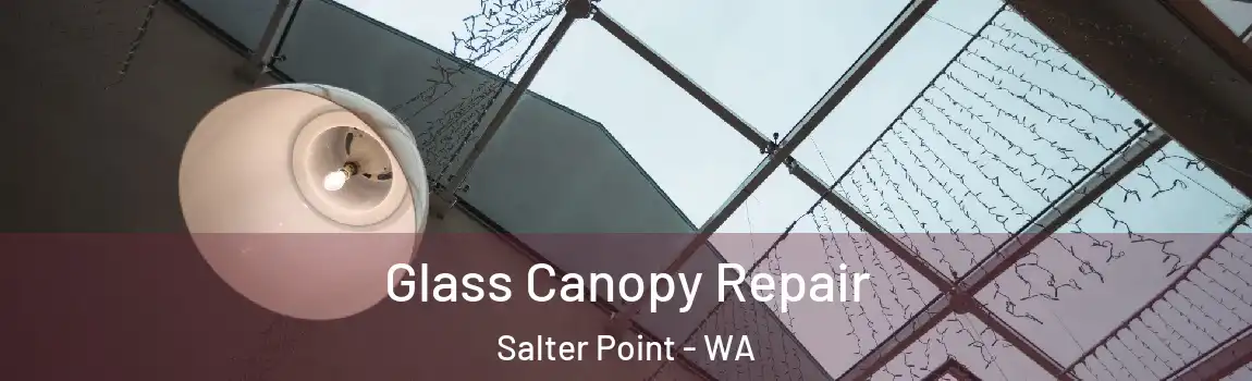 Glass Canopy Repair Salter Point - WA
