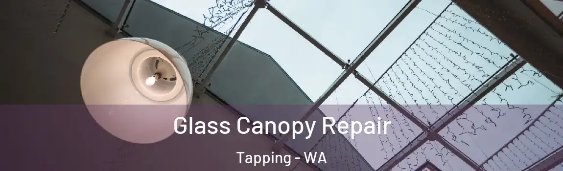 Glass Canopy Repair Tapping - WA