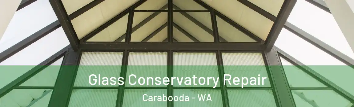 Glass Conservatory Repair Carabooda - WA