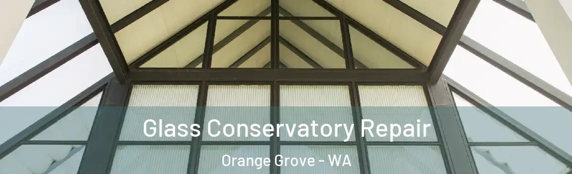 Glass Conservatory Repair Orange Grove - WA