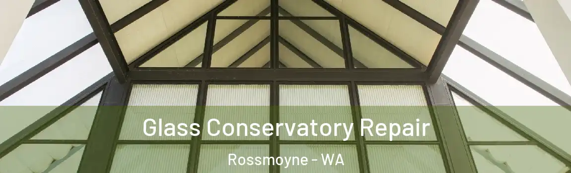 Glass Conservatory Repair Rossmoyne - WA