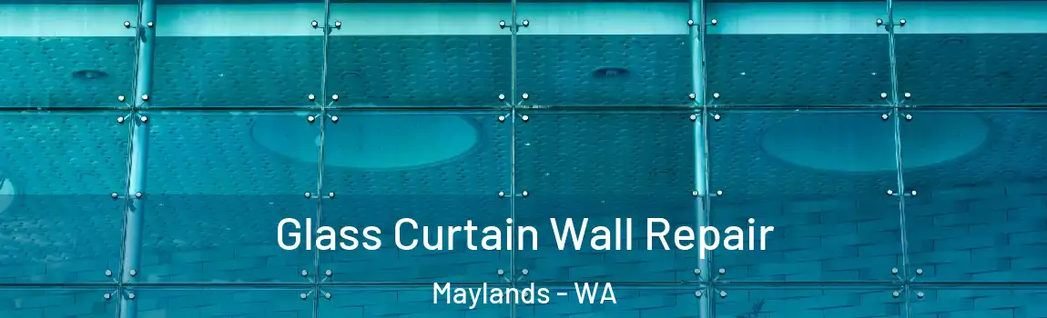 Glass Curtain Wall Repair Maylands - WA