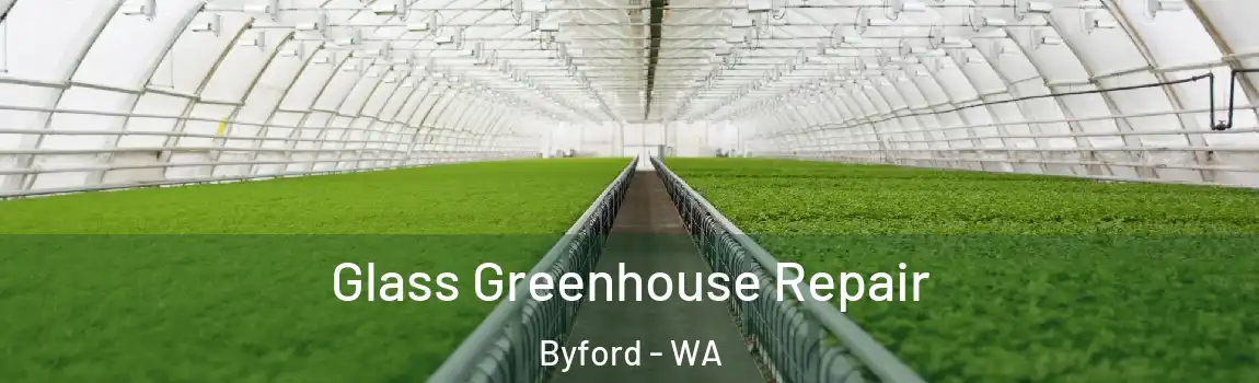 Glass Greenhouse Repair Byford - WA