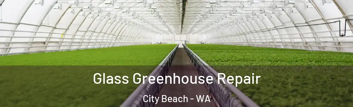 Glass Greenhouse Repair City Beach - WA