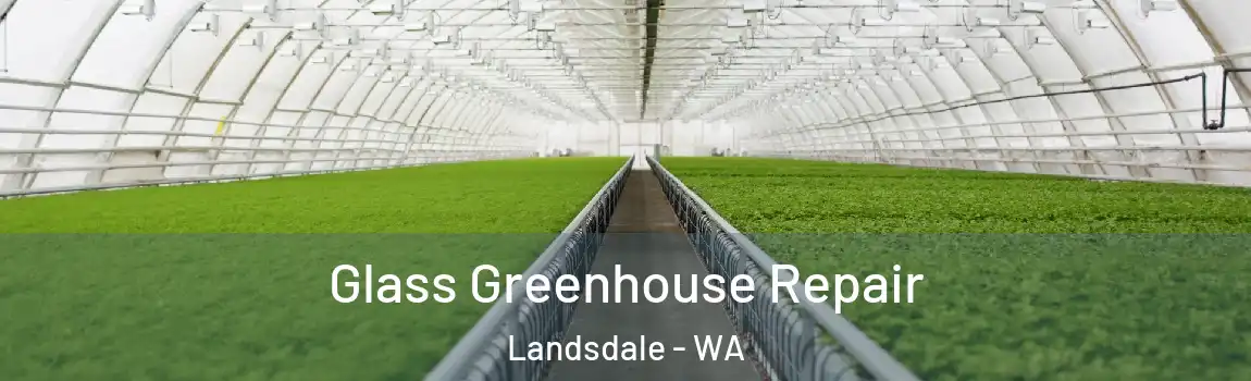 Glass Greenhouse Repair Landsdale - WA