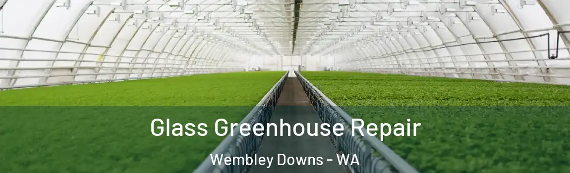 Glass Greenhouse Repair Wembley Downs - WA