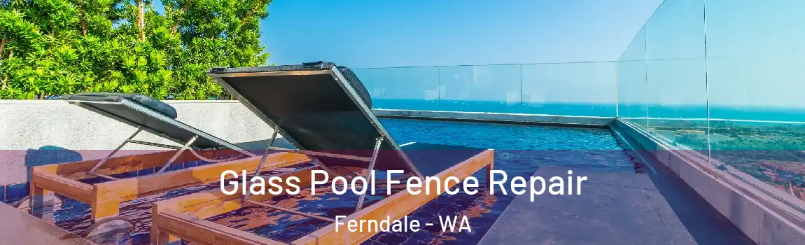 Glass Pool Fence Repair Ferndale - WA