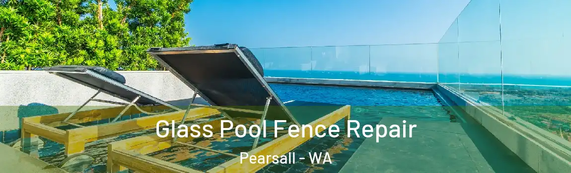 Glass Pool Fence Repair Pearsall - WA