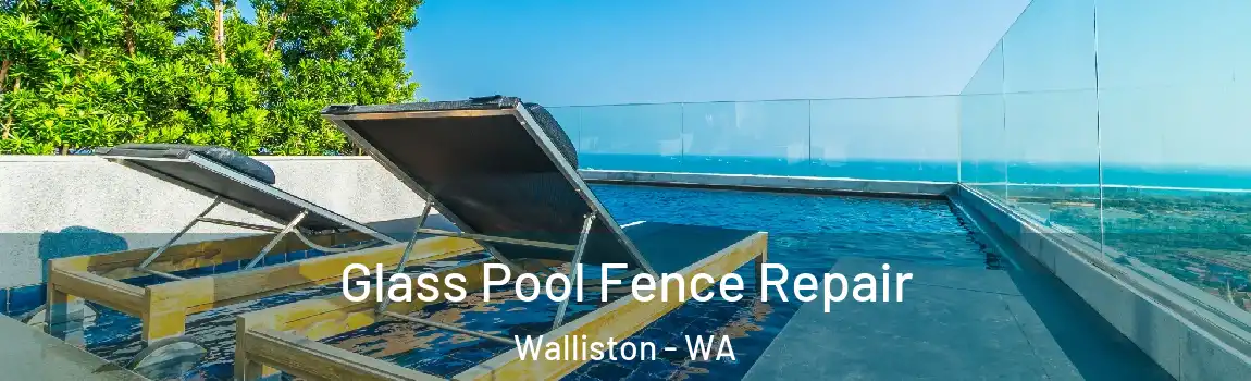 Glass Pool Fence Repair Walliston - WA