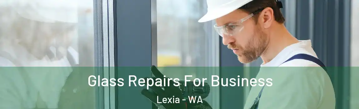 Glass Repairs For Business Lexia - WA