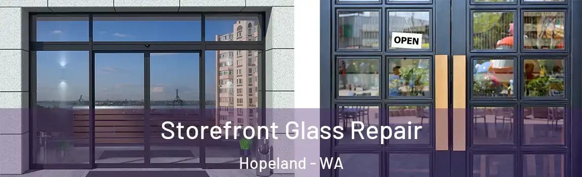 Storefront Glass Repair Hopeland - WA