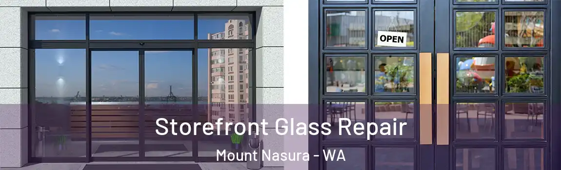 Storefront Glass Repair Mount Nasura - WA