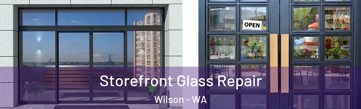 Storefront Glass Repair Wilson - WA