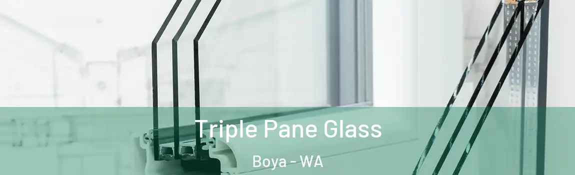 Triple Pane Glass Boya - WA