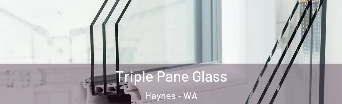 Triple Pane Glass Haynes - WA