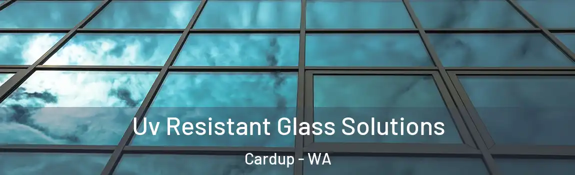 Uv Resistant Glass Solutions Cardup - WA