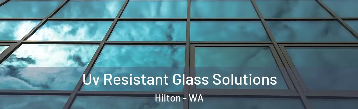 Uv Resistant Glass Solutions Hilton - WA