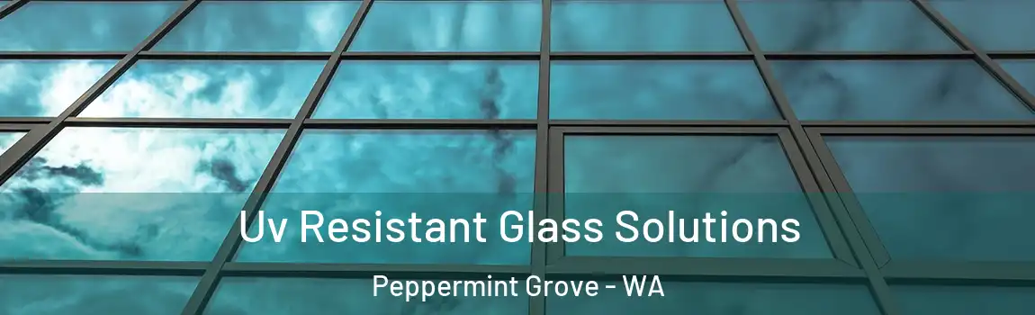 Uv Resistant Glass Solutions Peppermint Grove - WA