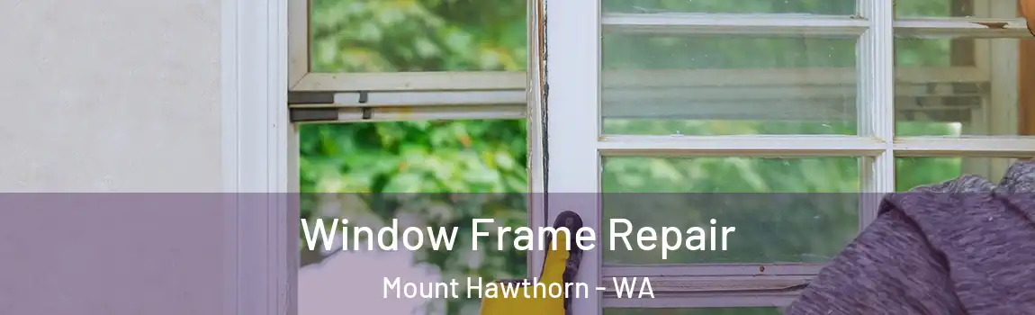 Window Frame Repair Mount Hawthorn - WA