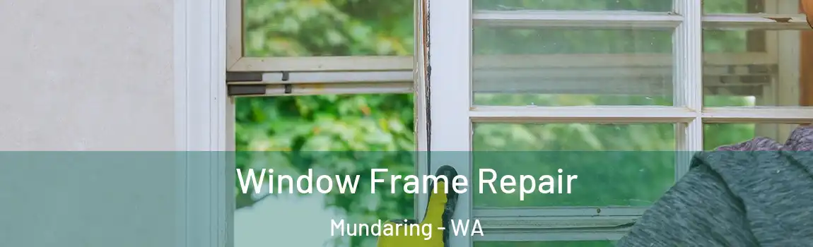Window Frame Repair Mundaring - WA